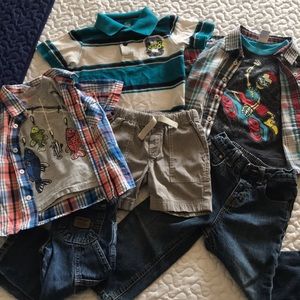 2T lot of 3 interchangeable outfits in EUC